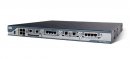 Cisco 2801 with AC PWR, 2FE, 4slots(2HWIC), 2PVDM, 2AIM, IP BASE, 64F/128D (CISCO2801) 