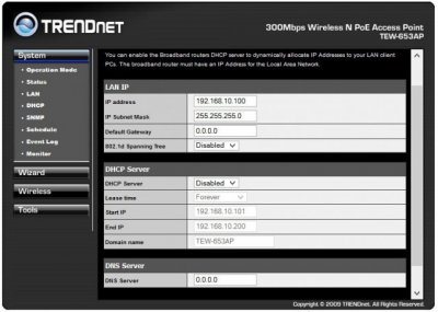 Обзор коммутатора TRENDnet TEW-653AP